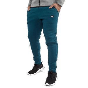 NEW Men's 3XL NIKE Modern Sweatpants Training Padded Fleece Teal Blue 835864 346